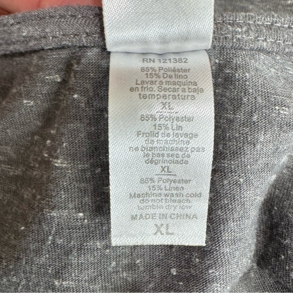 Pimatee Women’s Dolman Sleeve Gray New Mexico Arrow Print Tee - Picture 3 of 6